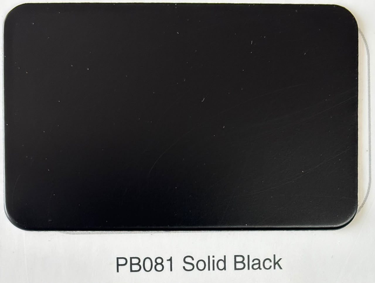 Alucobond (Solid Black) 4.0 x 1220 x 2420mm